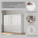 OTTO home Kleiderschrank Trento | Weiß 3
