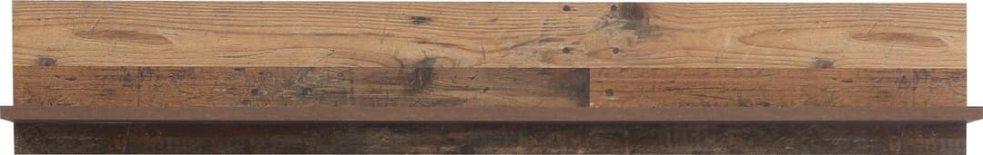 FORTE Wandregal Clif | Holztöne