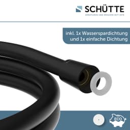 Schütte Brauseschlauch | Schwarz