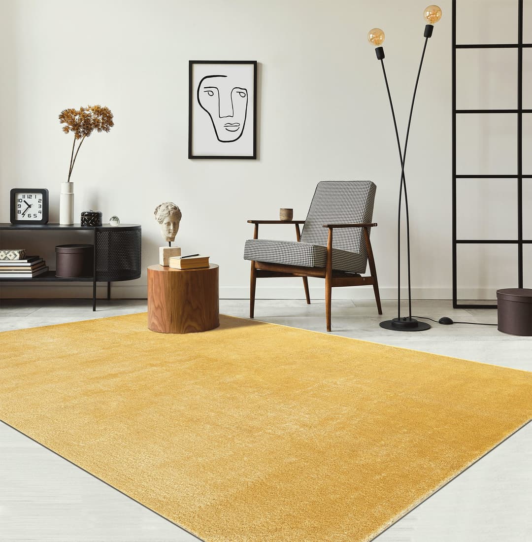 the carpet Teppich Relax | Gelb