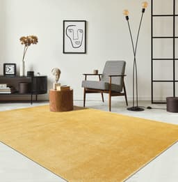 the carpet Teppich Relax | Gelb