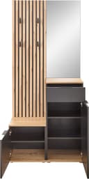 HBZ Kompaktgarderobe Simple | Grau 4