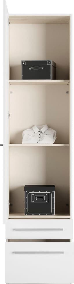 priess Kleiderschrank Barcelona | Weiß