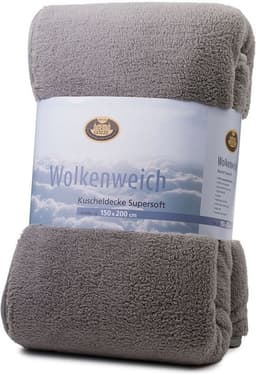 Wohndecke Decke Wolkenweich | Grau
