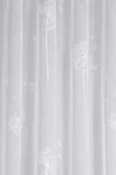 Sehlbach Gardine Schal Voile mit Flockprint Pusteblume | Weiß 3