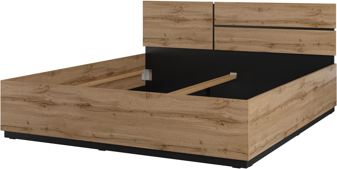 OTTO home Bett Cross | Holztöne