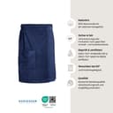 Schiesser Saunakilt Turin | Blau 2