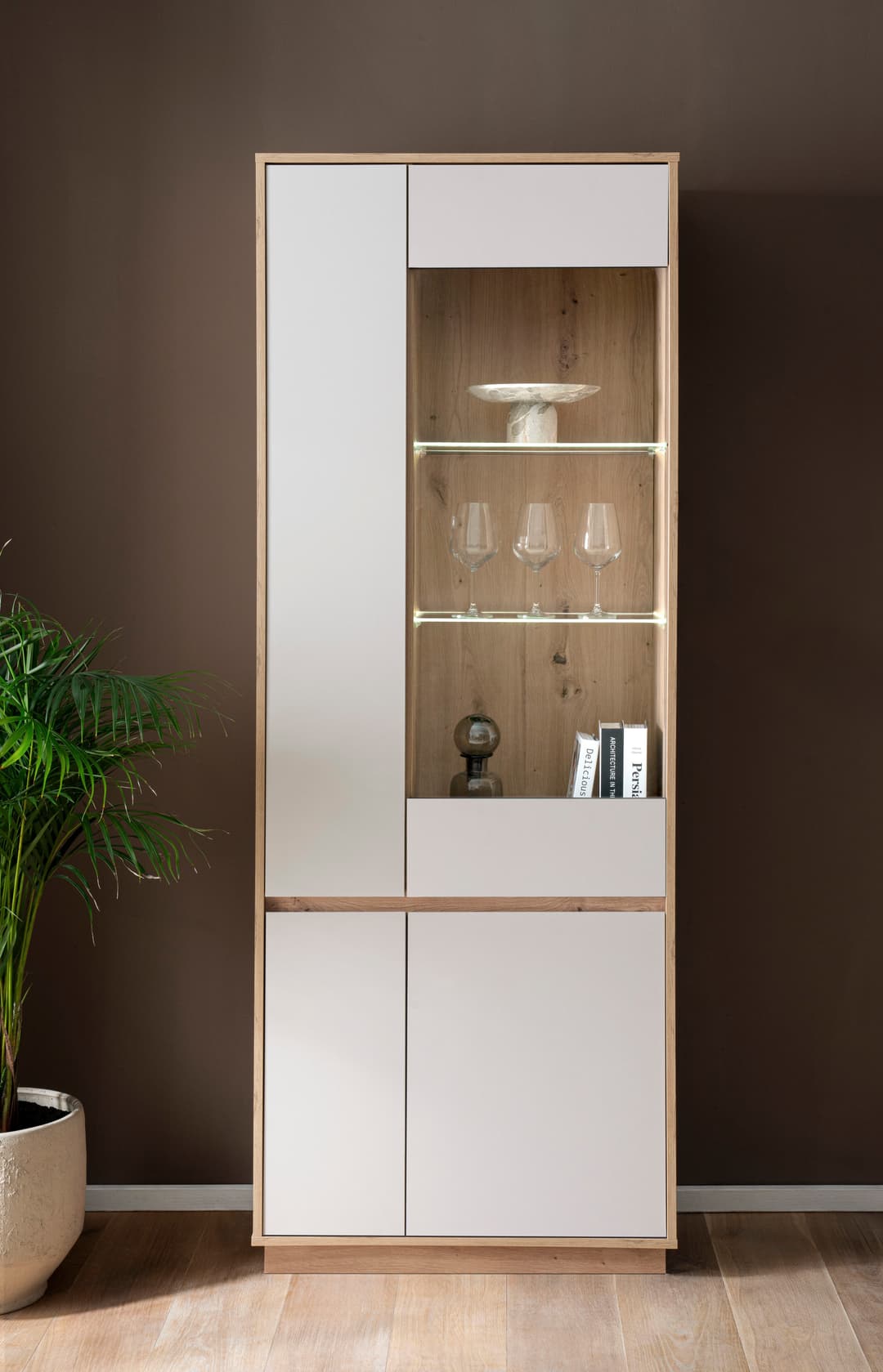 Home affaire Vitrine Sonora | Holztöne