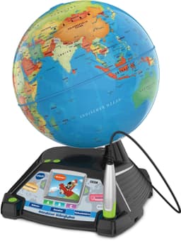 Vtech Globus School & Go, Interaktiver Videoglobus | Mehrfarbig