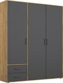 rauch VOYAGER Kleiderschrank | Holztöne