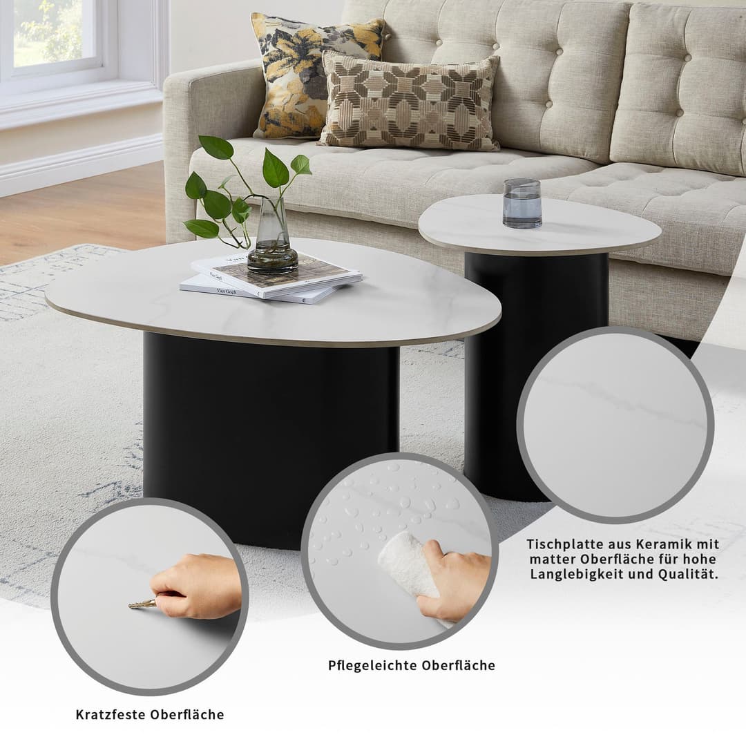 OTTO home Couchtisch Craco (Set) | Weiß