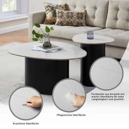 OTTO home Couchtisch Craco (Set) | Weiß