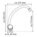 Eisl GRADO Spültischarmatur | Silber 4