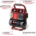 Einhell TE-AC 18/75 Li OF-Solo Akku-Kompressor | Schwarz 3
