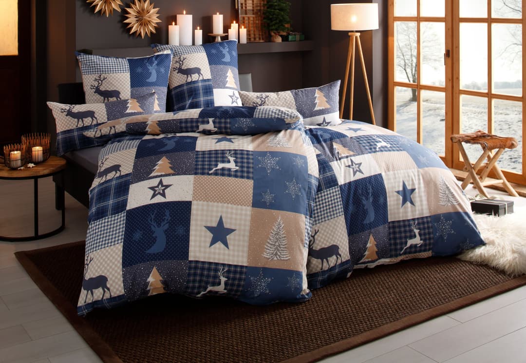 OTTO home Bettwäsche Nicholas | Blau