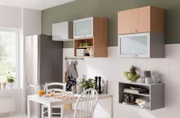 wiho Küchen Hängeschrank Kiel Breite 60 cm | Holztöne