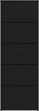FMD Schuhschrank Step 5 | Schwarz 4