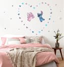 Komar Wandtattoo Stitch in Love | Mehrfarbig 2