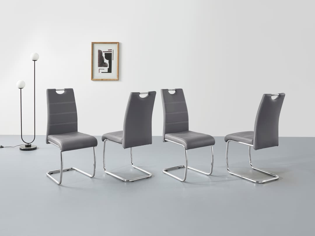 HELA Freischwinger Flora | Grau