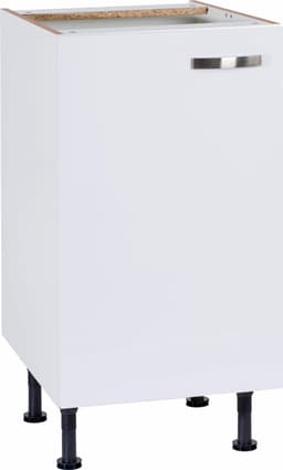 KOCHSTATION Unterschrank KS-Cara Breite 45 cm | Weiß