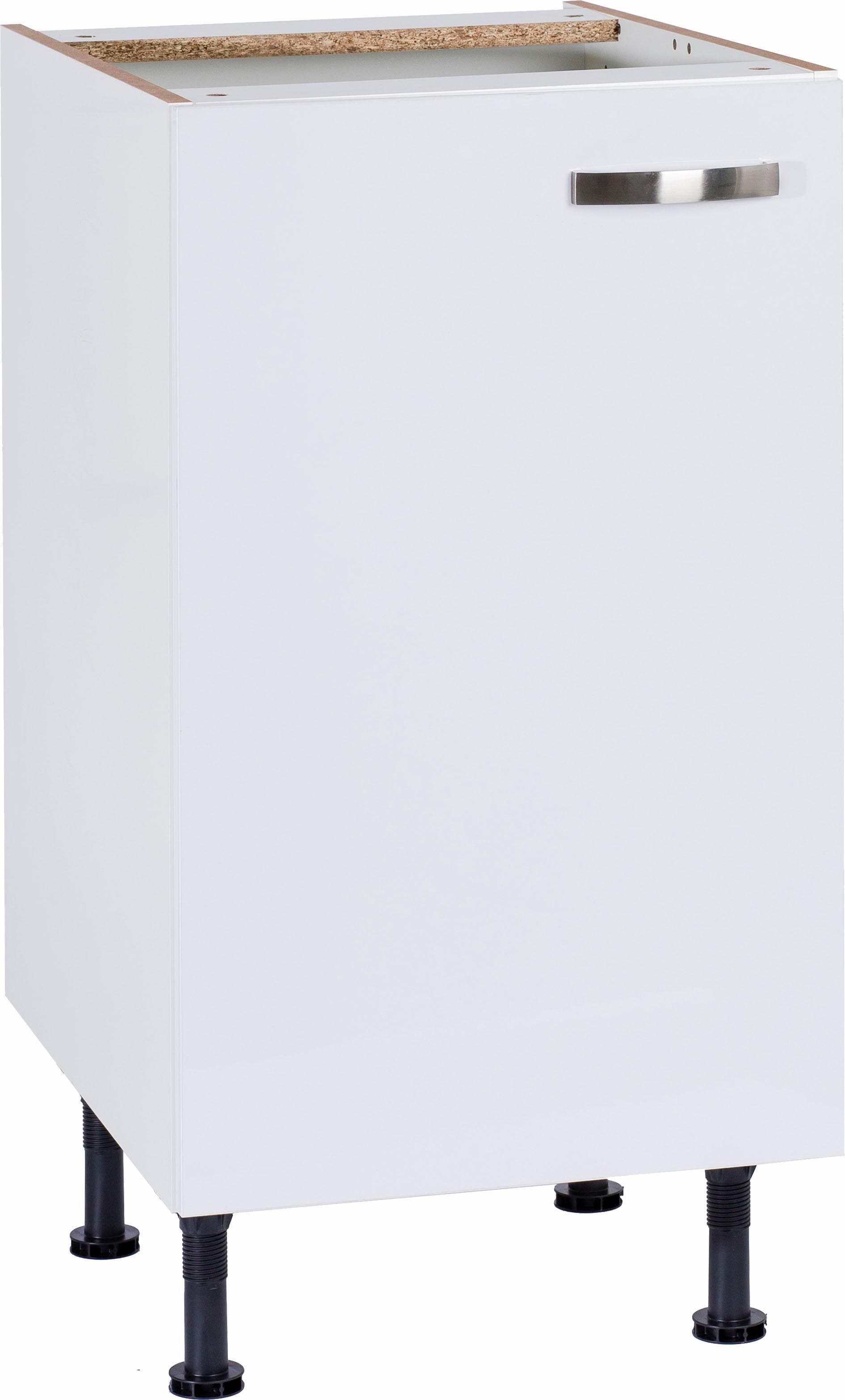 KOCHSTATION Unterschrank KS-Cara Breite 45 cm | Weiß