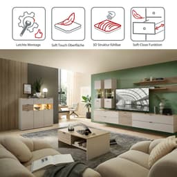 Innostyle Highboard INA | Beige