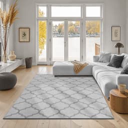 the carpet Teppich Knight | Grau