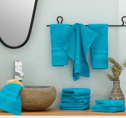 OTTO home Waschlappen Vanessa | Türkis