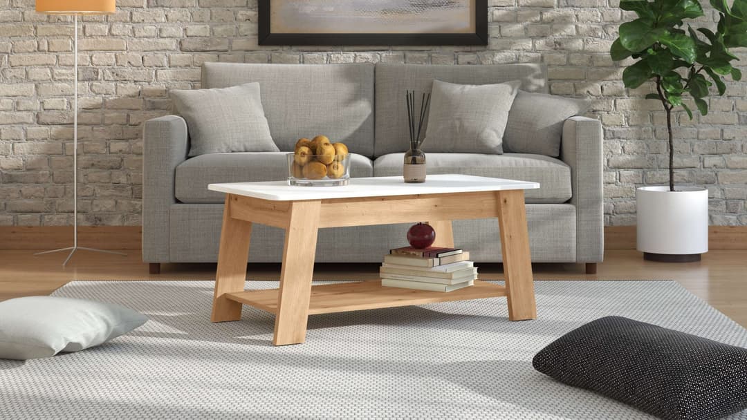 Home affaire Couchtisch Piave | Holztöne