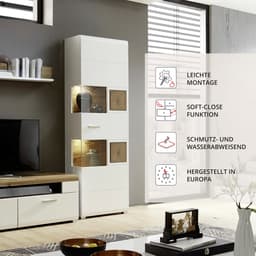 Innostyle Vitrine FUN PLUS | Weiß