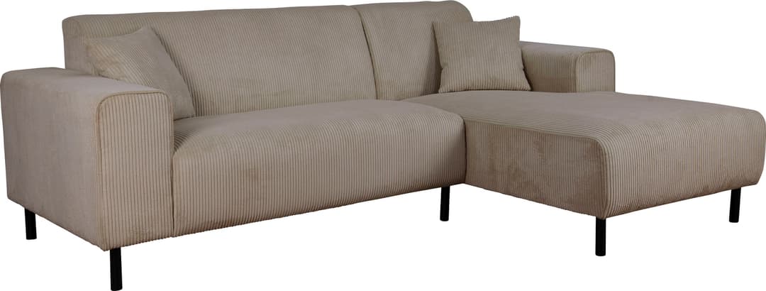 Home affaire Ecksofa ARROS L-Form | Braun