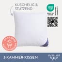 Excellent 3-Kammer-Kopfkissen Venedig | Weiß 2