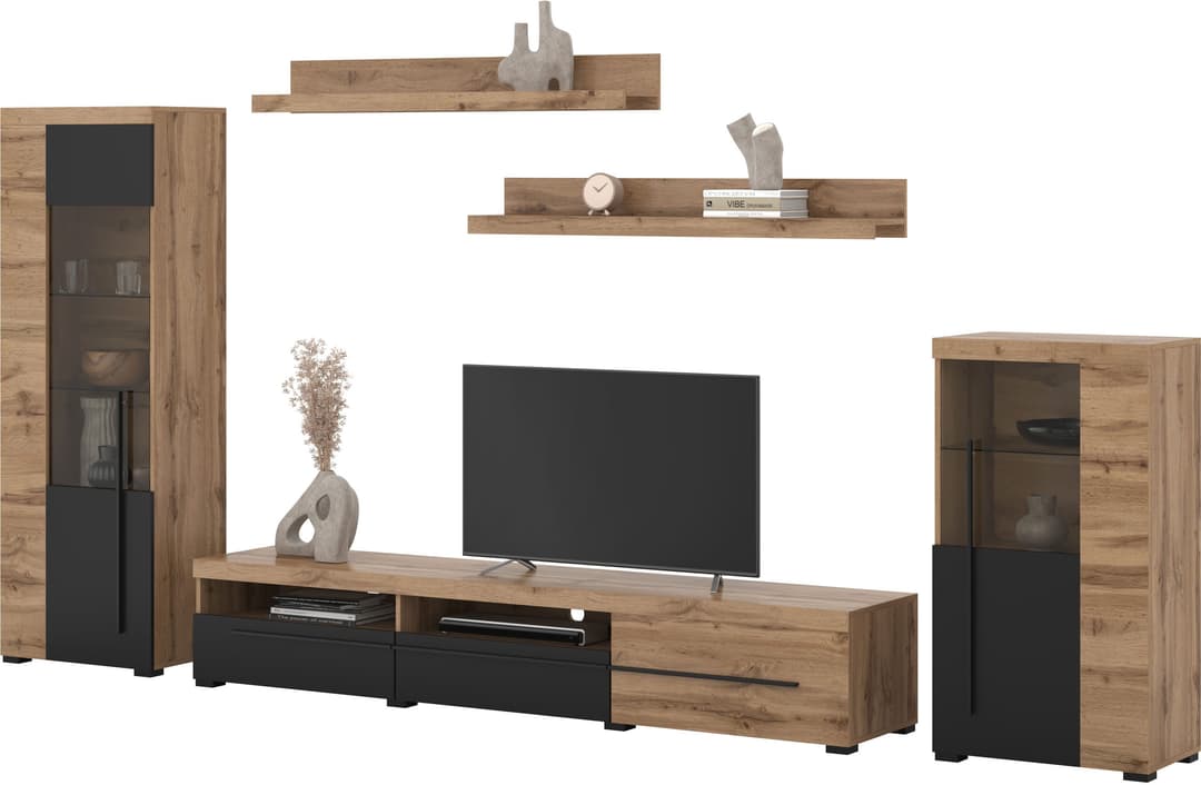 OTTO home Wohnwand Roger | Holztöne