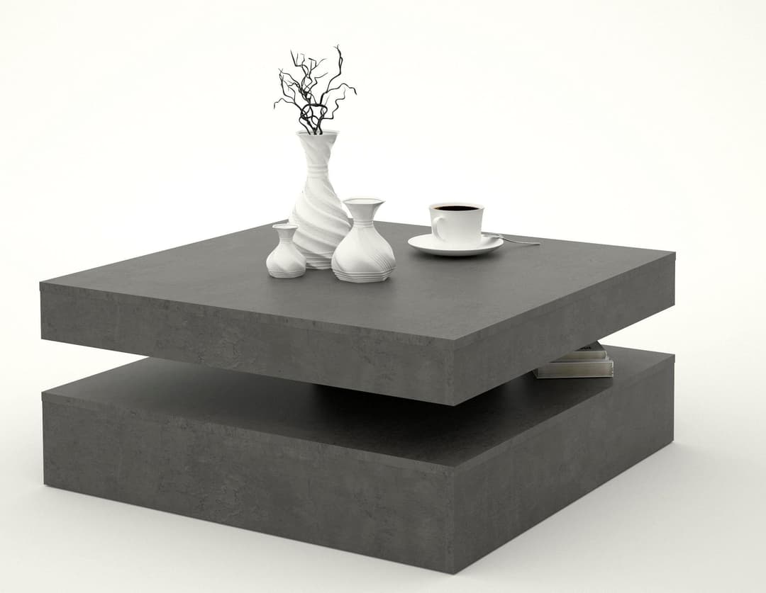 FORTE Couchtisch | Grau