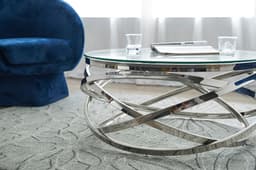 SalesFever Couchtisch | Silber
