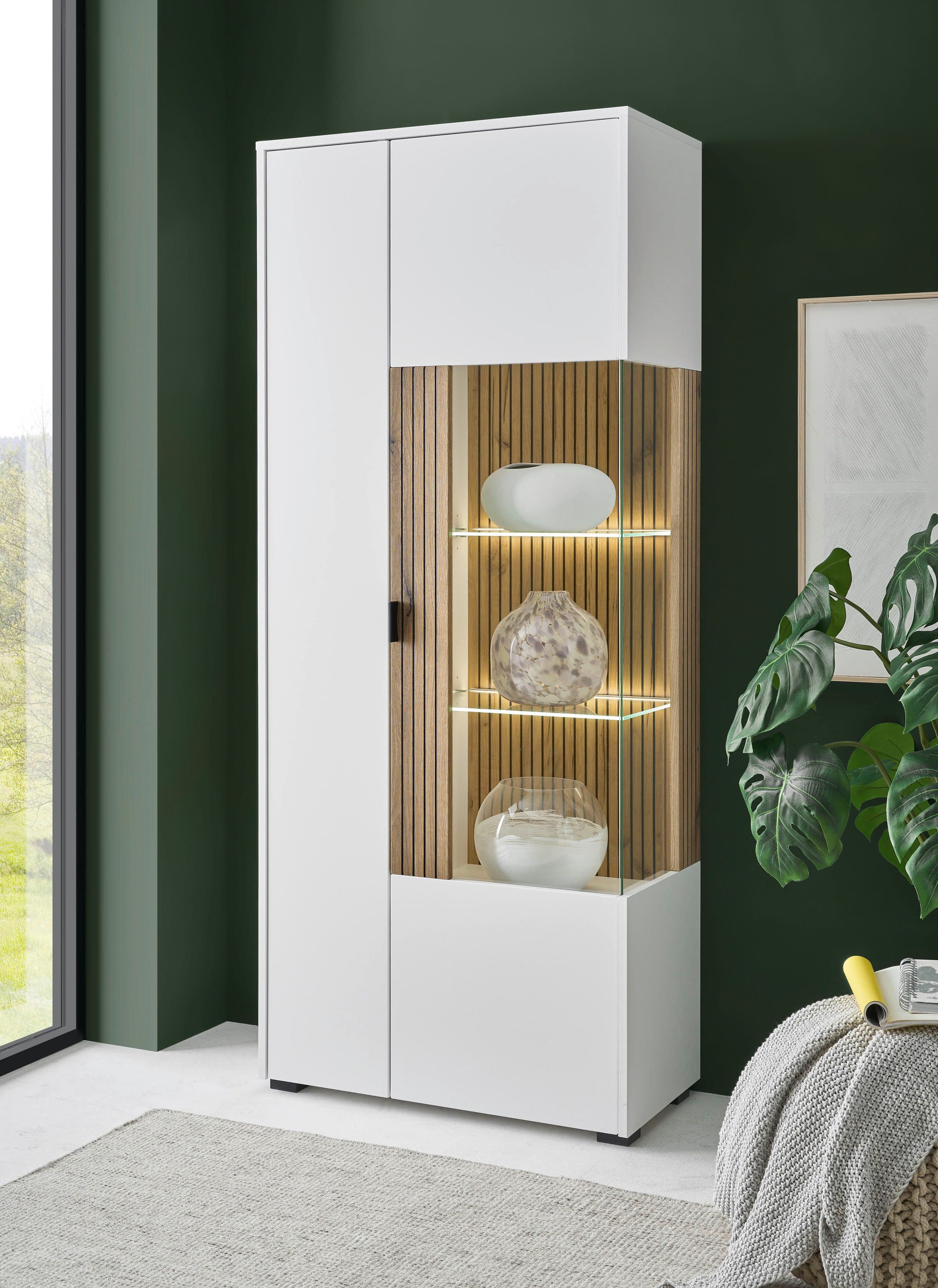 Home affaire Vitrine Hudson | Weiß