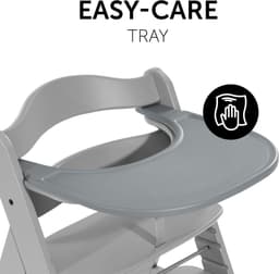 Hauck Hochstuhltablett Alpha Click Tray | Grau