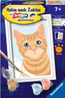 Ravensburger Malen nach Zahlen CreArt Niedliche Katze | Mehrfarbig