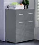 welltime Avena Badezimmerschrank | Grau