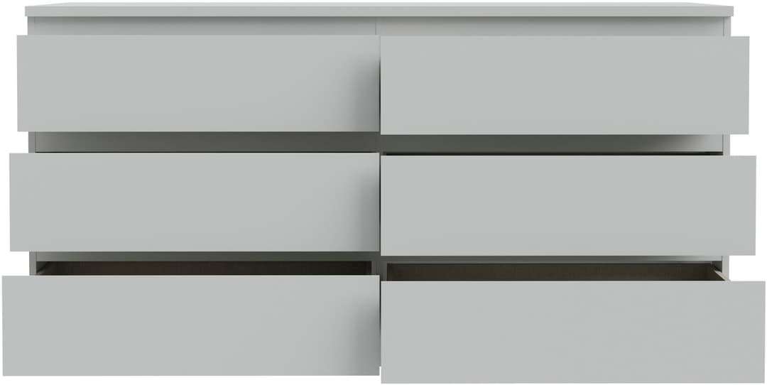 FORTE Kommode Edmore | Grau
