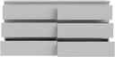 FORTE Kommode Edmore | Grau 2
