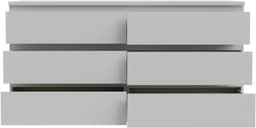 FORTE Kommode Edmore | Grau
