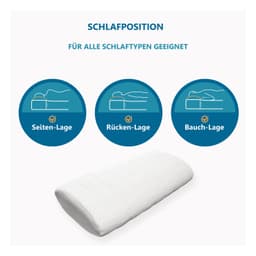Beco Nackenstützkissen Vario Flex | Weiß