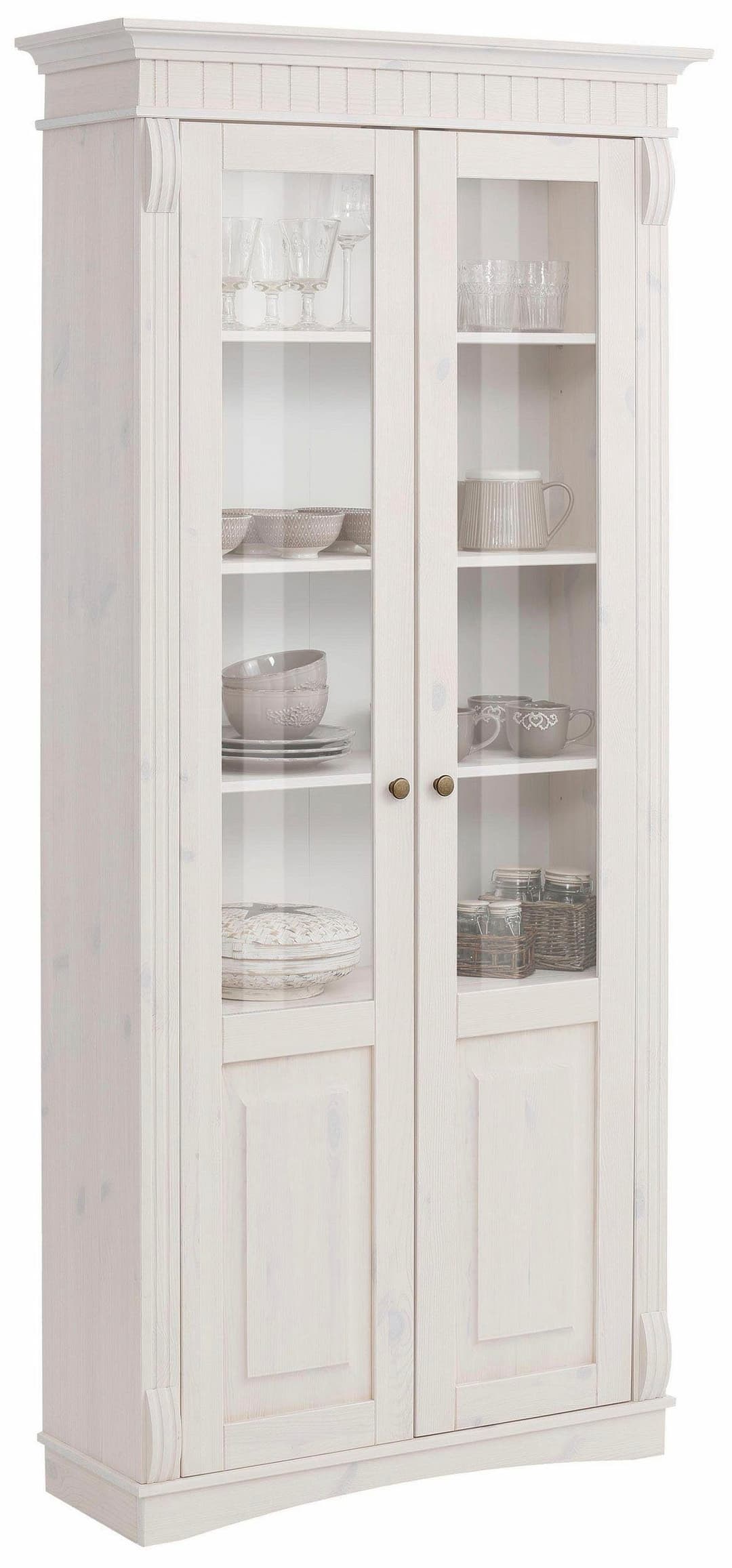 OTTO home Glasvitrine Teresa | Weiß