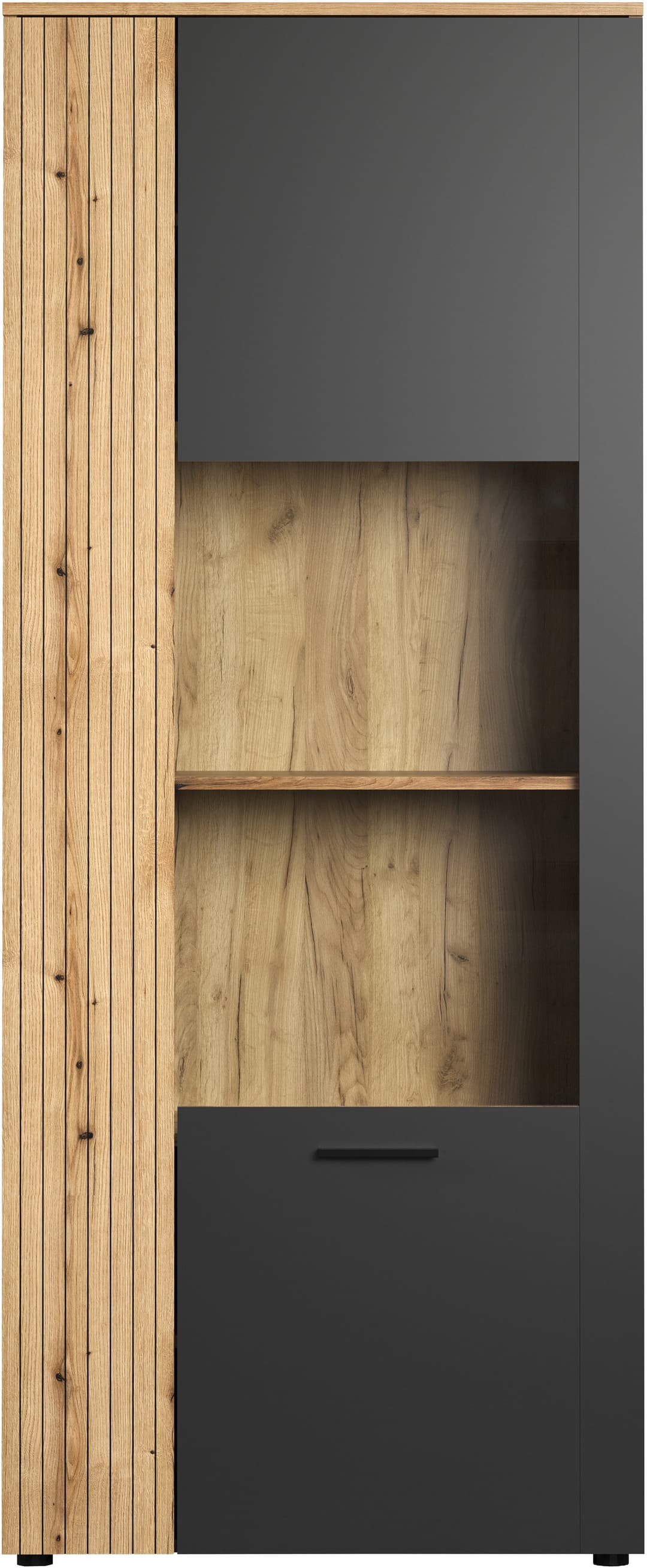 INOSIGN Standvitrine Estepona | Holztöne