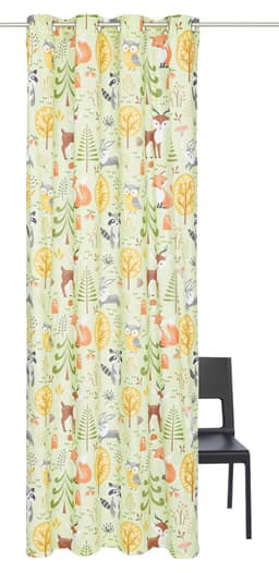OTTO home Gardine Waldtiere | Grün