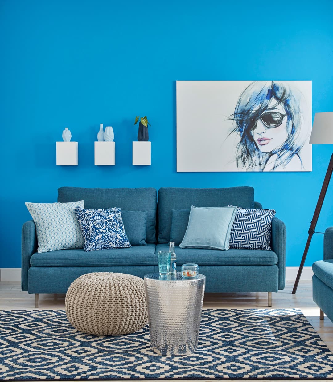 Gutmann Factory Pouf | Grau