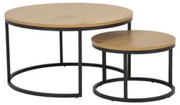 ACTONA GROUP Couchtisch Spiro | Holztöne