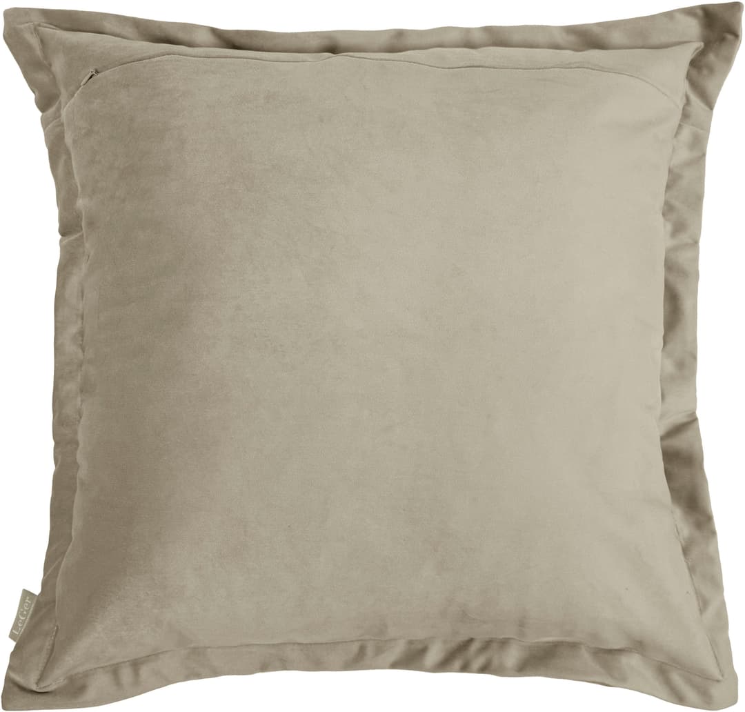 Dekokissen Samt Ladina | Beige