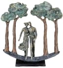Casablanca by Gilde Dekofigur Skulptur "Under Trees" | Bronze
